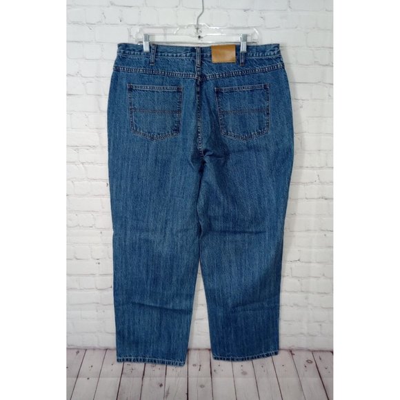 Outback Rider Men's 38x30 Wide Leg Medium Wash Denim Jeans - Picture 2 of 8